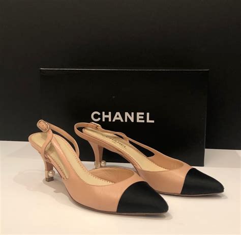 chanel europe shoes|Chanel women's high heel shoes.